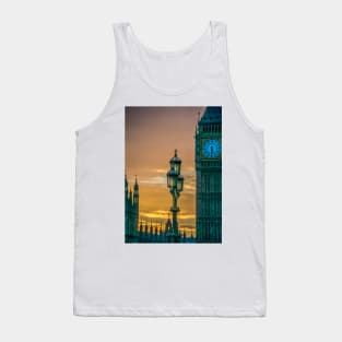 London Westminster Bridge sunset Tank Top